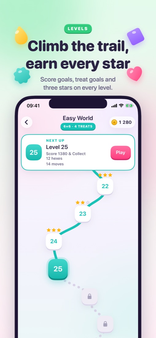 The Easy World level trail